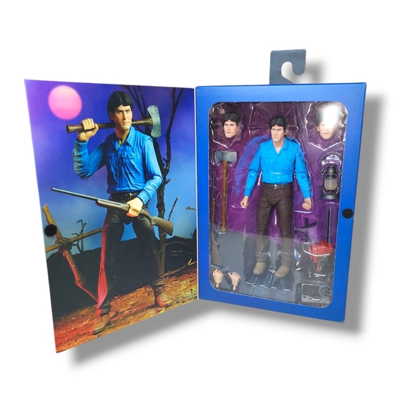 Brand New Neca The Evil Dead 40th Anniversary Ultimate Ash Figure NEW/SEALED - Picture 5 of 9